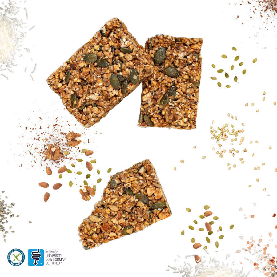 Nutty, Seedy Granola Bars