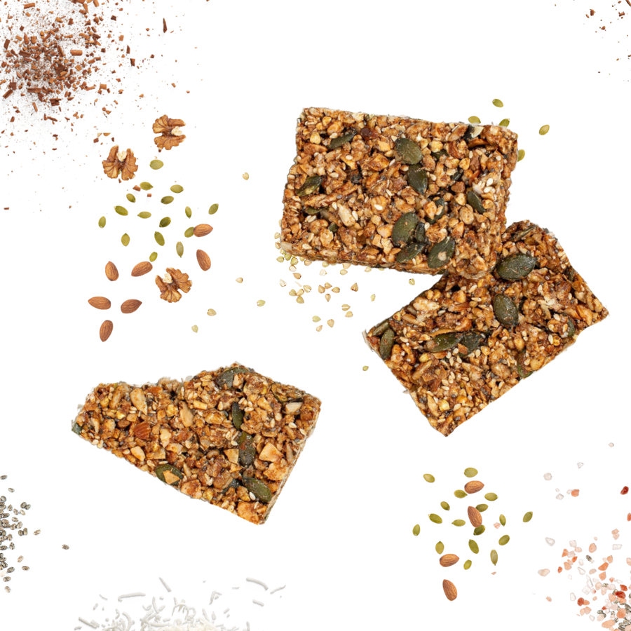 Nutty, Seedy Granola Bars