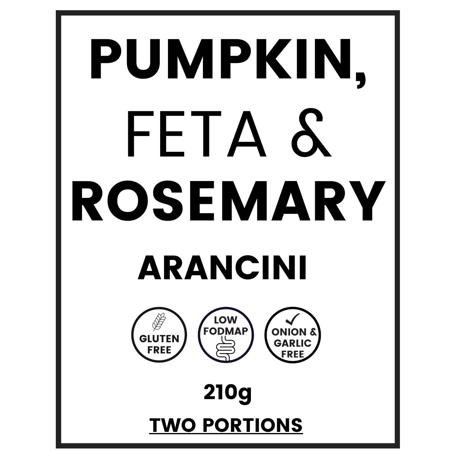 Arancini: Pumpkin & Feta – We Feed You