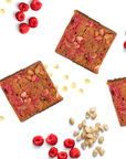 Raspberry and Macadamia Nut Brownies