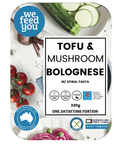 Tofu and Mushroom Bolognese